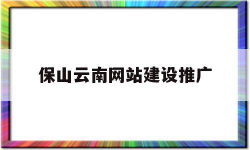 保山與云南網(wǎng)站建設推廣 構(gòu)建品牌數(shù)字橋樑的實戰(zhàn)指南